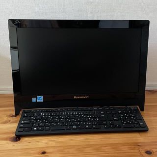 レノボ(Lenovo)の19.5型ワイド薄型一体型パソコン　lenovo c260 Win10 4G(デスクトップ型PC)