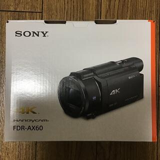 ソニー(SONY)の新品未使用　ソニー Handycam FDR-AX60 ブラック(ビデオカメラ)