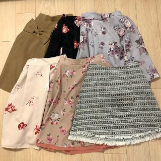 トッコ(tocco)のtocco closet スカート  まとめ販売(ひざ丈スカート)