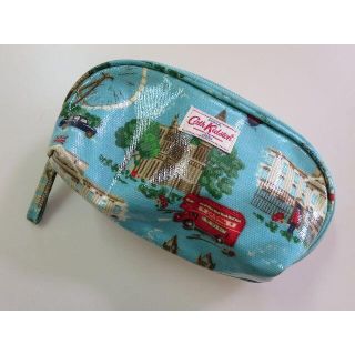 キャスキッドソン(Cath Kidston)のキャスキッドソン　コスメポーチ　ミラー付き　ロンドン(ポーチ)