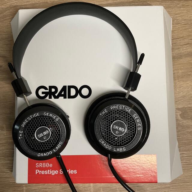 【美品】GRADO SR80e スマホ/家電/カメラのオーディオ機器(ヘッドフォン/イヤフォン)の商品写真