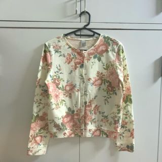 ザラ(ZARA)の花柄カーディガン*ZARA(カーディガン)