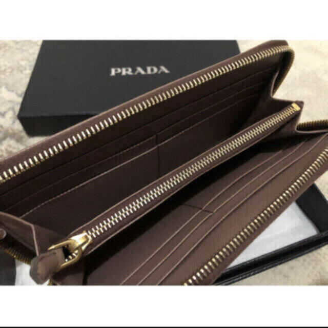 PRADA(プラダ)のプラダ長財布サフィアーノ  レディースのファッション小物(財布)の商品写真