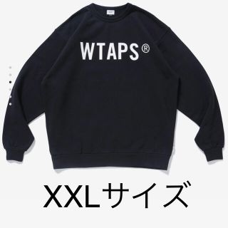 ダブルタップス(W)taps)のWTAPS WTVUA スウェット　ブラック  XXLサイズ　ダブルタップス(スウェット)