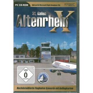 新品 Altenrhein X (FSX) アルテンハイン空港 アドオンソフト(PCゲームソフト)