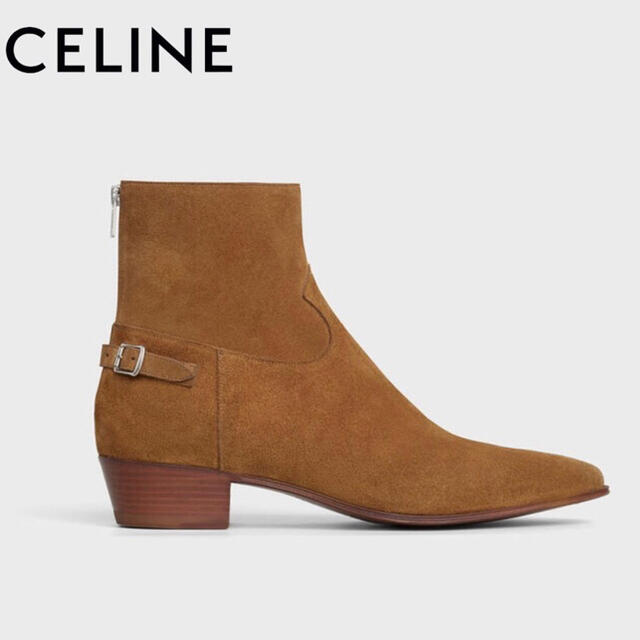 celine(セリーヌ)のCELINE カマルグ バイカー チェルシーブーツ 19awサイドゴア セリーヌ メンズの靴/シューズ(ブーツ)の商品写真