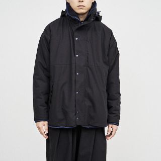 イズネス(is-ness)のis-ness Graphpaper Reserve Blouson ネイビー(ブルゾン)