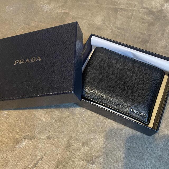 プラダ PRADA 財布 メンズ 二つ折り財布 2MO002 - 折り財布