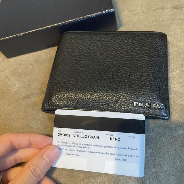 プラダ PRADA 財布 メンズ 二つ折り財布 2MO002 8