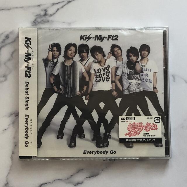 Kis-My-Ft2(キスマイフットツー)の【美品】キスマイ　Everyboby Go 初回盤（CD only） エンタメ/ホビーのCD(ポップス/ロック(邦楽))の商品写真