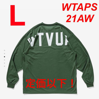 ダブルタップス(W)taps)の定価以下！ L 新品 WTAPS STENCIL LS 21AW ステンシル (Tシャツ/カットソー(七分/長袖))