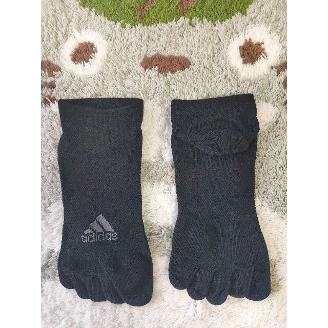 adidas(アディダス)のadidas 26～28cm 5本指ソックス 3足セット くるぶし丈 メンズのレッグウェア(ソックス)の商品写真