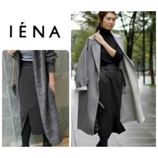 イエナ(IENA)のイエナ　ウール　スカート(ひざ丈スカート)