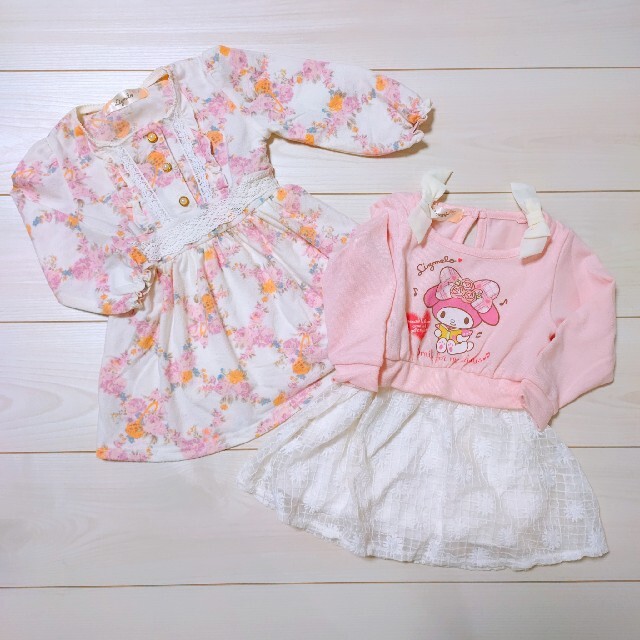 anyFAM(エニィファム)の女の子❁冬服90センチ❁11点まとめ売り キッズ/ベビー/マタニティのキッズ服女の子用(90cm~)(その他)の商品写真