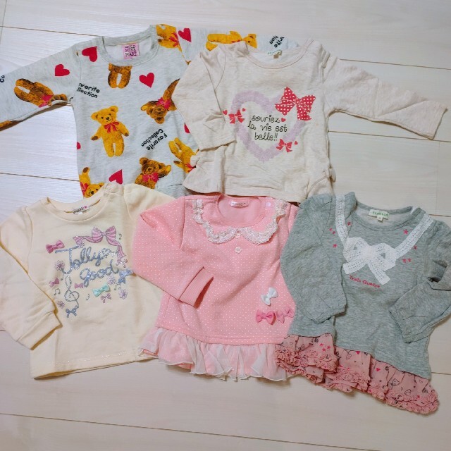 anyFAM(エニィファム)の女の子❁冬服90センチ❁11点まとめ売り キッズ/ベビー/マタニティのキッズ服女の子用(90cm~)(その他)の商品写真