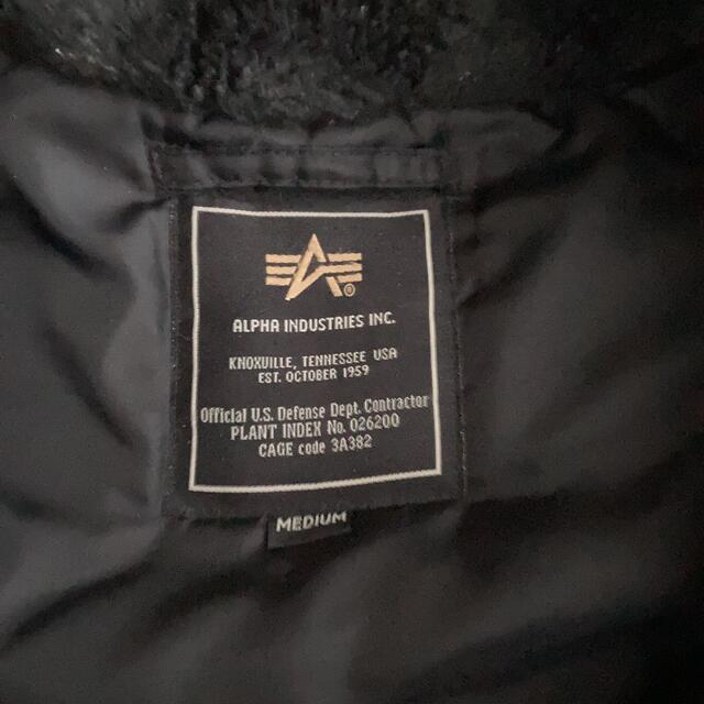 ALPHA INDUSTRIES(アルファインダストリーズ)の寒くないALPHA INDUSTRIES N-3Bフライトジャケット　美中古 メンズのジャケット/アウター(ミリタリージャケット)の商品写真