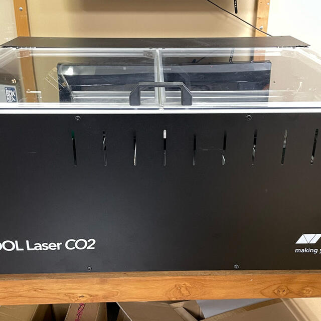 ハンドメイド引取限定【FABOOL Laser CO2】彫刻機 レーザー管故障 ジャンク品