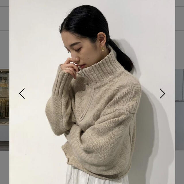 トゥデイフル ニットWool Zip Knit | フリマアプリ ラクマ