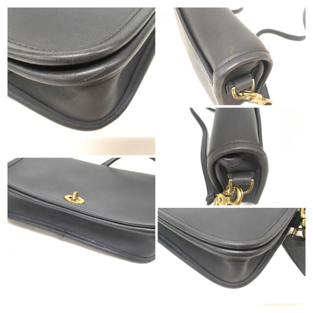 COACH - コーチ ショルダーバッグ ダークグレー ヴィンテージ オールド ...