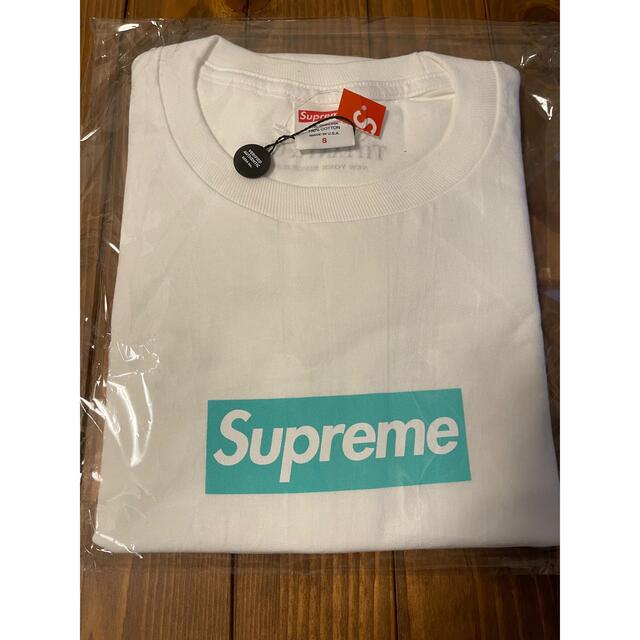 【新品】Supreme Tiffany Box logo Tee Sサイズ