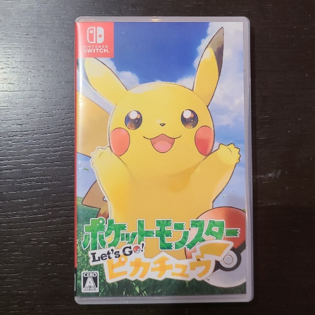 Nintendo Switch(ニンテンドースイッチ)のポケットモンスター　Let's Goピカチュウ エンタメ/ホビーのゲームソフト/ゲーム機本体(家庭用ゲームソフト)の商品写真