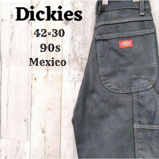 Dickies - 美品90sディッキーズ42×30ブラック黒ペインターパンツ