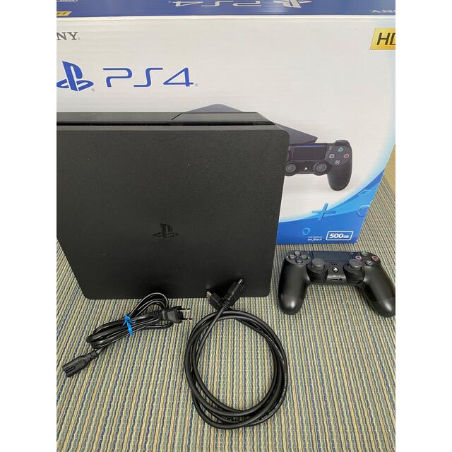 PlayStation4(プレイステーション4)のPlayStation4 本体 CUH-2200AB01 500GB エンタメ/ホビーのゲームソフト/ゲーム機本体(家庭用ゲーム機本体)の商品写真