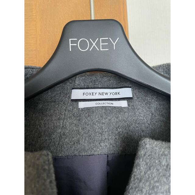 FOXEY - 極美品【FOXEY NEW YORK】グレーチェスターコート ロング