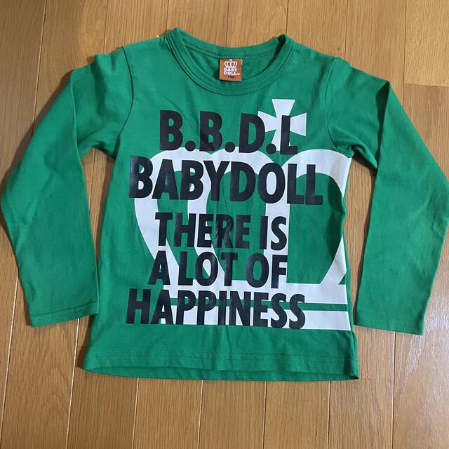 BABYDOLL(ベビードール)のＢＡＢＹＤＯＬＬ　110センチ　長袖Tシャツ キッズ/ベビー/マタニティのキッズ服男の子用(90cm~)(Tシャツ/カットソー)の商品写真