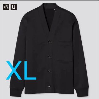 ユニクロ(UNIQLO)のスウェットカーディガン　ユニクロ　XL(カーディガン)