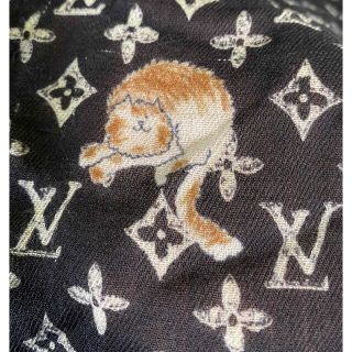 LV ルイヴィトン エトール キャットグラム 大判 ストール MP2271 猫 LV ルイヴィトン エトール キャットグラム 大判 ストール MP2271 猫