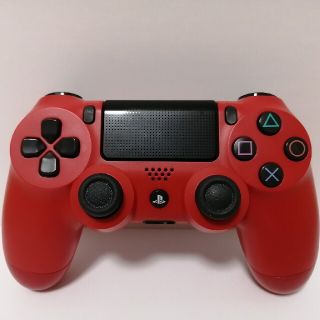 PS4 純正コントローラー マグマレッド(家庭用ゲーム機本体)