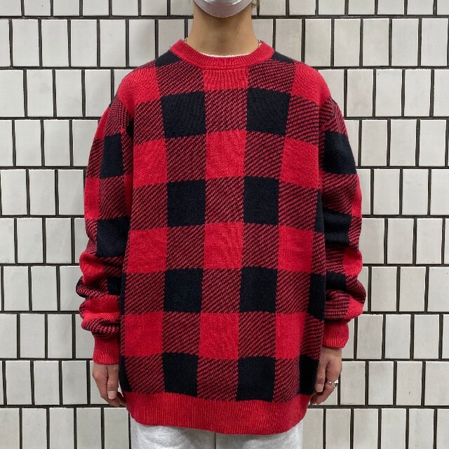 OLD NAVY / Buffalo Check Knit