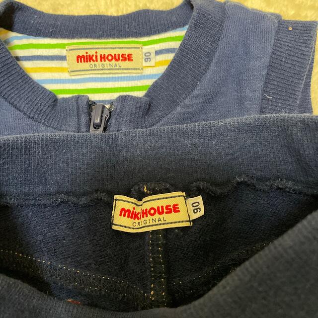 mikihouse(ミキハウス)のミキハウス　ホットビスケッツ　4点セット　90サイズ キッズ/ベビー/マタニティのキッズ服男の子用(90cm~)(その他)の商品写真