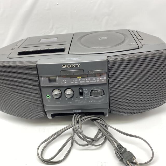 g02128 SONY CFD-S10 CDラジカセ　CD ラジオ スマホ/家電/カメラのオーディオ機器(ラジオ)の商品写真