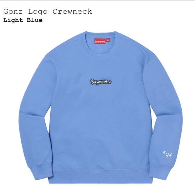 【M】シュプリーム Supreme Gonz Logo Crewneck