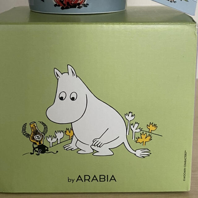 ARABIA(アラビア)のムーミンマグARABIAインザマウンテン限定新品　化粧箱付き　ノルウェー直送 インテリア/住まい/日用品のキッチン/食器(グラス/カップ)の商品写真