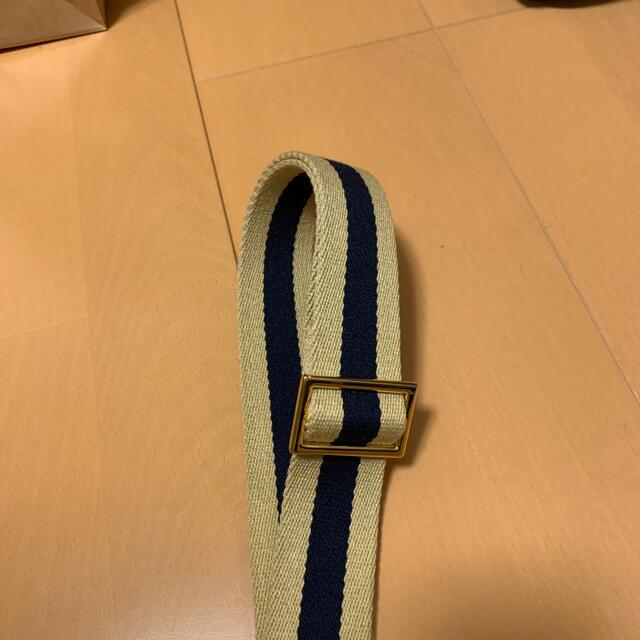 L'Appartement DEUXIEME CLASSE(アパルトモンドゥーズィエムクラス)のアパルトモン Border belt ボーダーベルト ベージュA レディースのファッション小物(その他)の商品写真