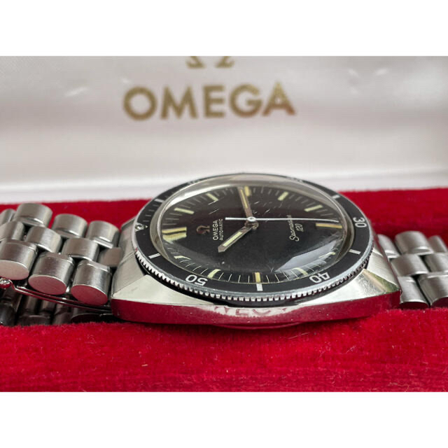 OMEGA(オメガ)のシーマスター 120 ビンテージ OH済 オメガ 68年12月製 純正ブレス メンズの時計(腕時計(アナログ))の商品写真