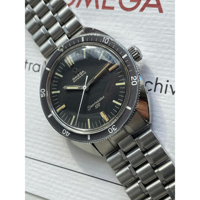 OMEGA(オメガ)のシーマスター 120 ビンテージ OH済 オメガ 68年12月製 純正ブレス メンズの時計(腕時計(アナログ))の商品写真