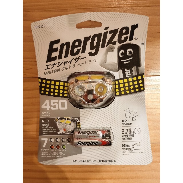 Energizer - 明るい450ルーメン ウルトラヘッドライト エナジャイザーの通販 by ぴー's shop｜エナジャイザーならラクマ