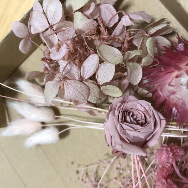 【ピンク系】花材詰め合わせ ハンドメイドのフラワー/ガーデン(プリザーブドフラワー)の商品写真