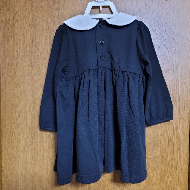 西松屋(ニシマツヤ)の【新品】秋冬ワンピース 95cm キッズ/ベビー/マタニティのキッズ服女の子用(90cm~)(ワンピース)の商品写真