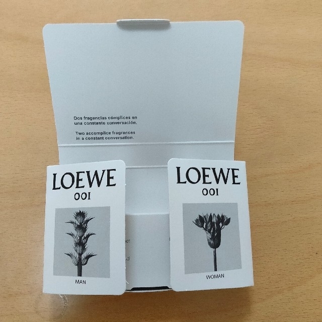 LOEWE(ロエベ)のLOEWE ロエベ 香水 サンプル ノベルティ コスメ/美容の香水(ユニセックス)の商品写真