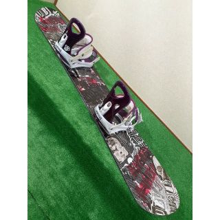 WEB限定カラー有 レディース エントリーモデル スノーボード2点