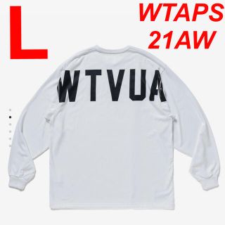 ダブルタップス(W)taps)の定価以下! 新品 L 白 WTAPS STENCIL LS ステンシル 21AW(Tシャツ/カットソー(七分/長袖))