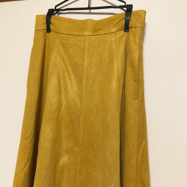 apart by lowrys(アパートバイローリーズ)のロングスカート　フレアスカート   オレンジ レディースのスカート(ロングスカート)の商品写真