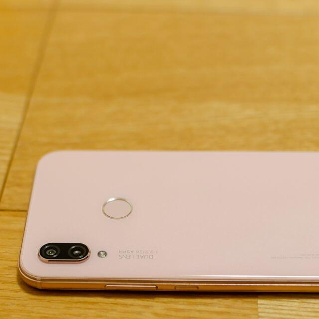 HUAWEI P20 Lite サクラピンク シムフリースマホ 本体 4