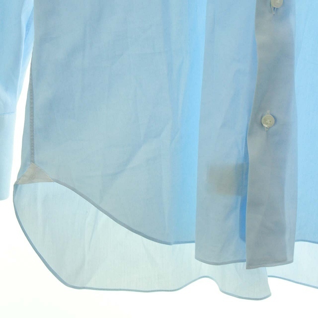 BARBA(バルバ)のバルバ BARBA シャツ 長袖 39 151/2 M 水色 /NN メンズのトップス(シャツ)の商品写真