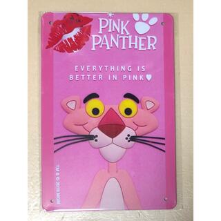☆ pink panther ピンク パンサー  ①☆ ブリキ看板 ☆(アメコミ/海外作品)